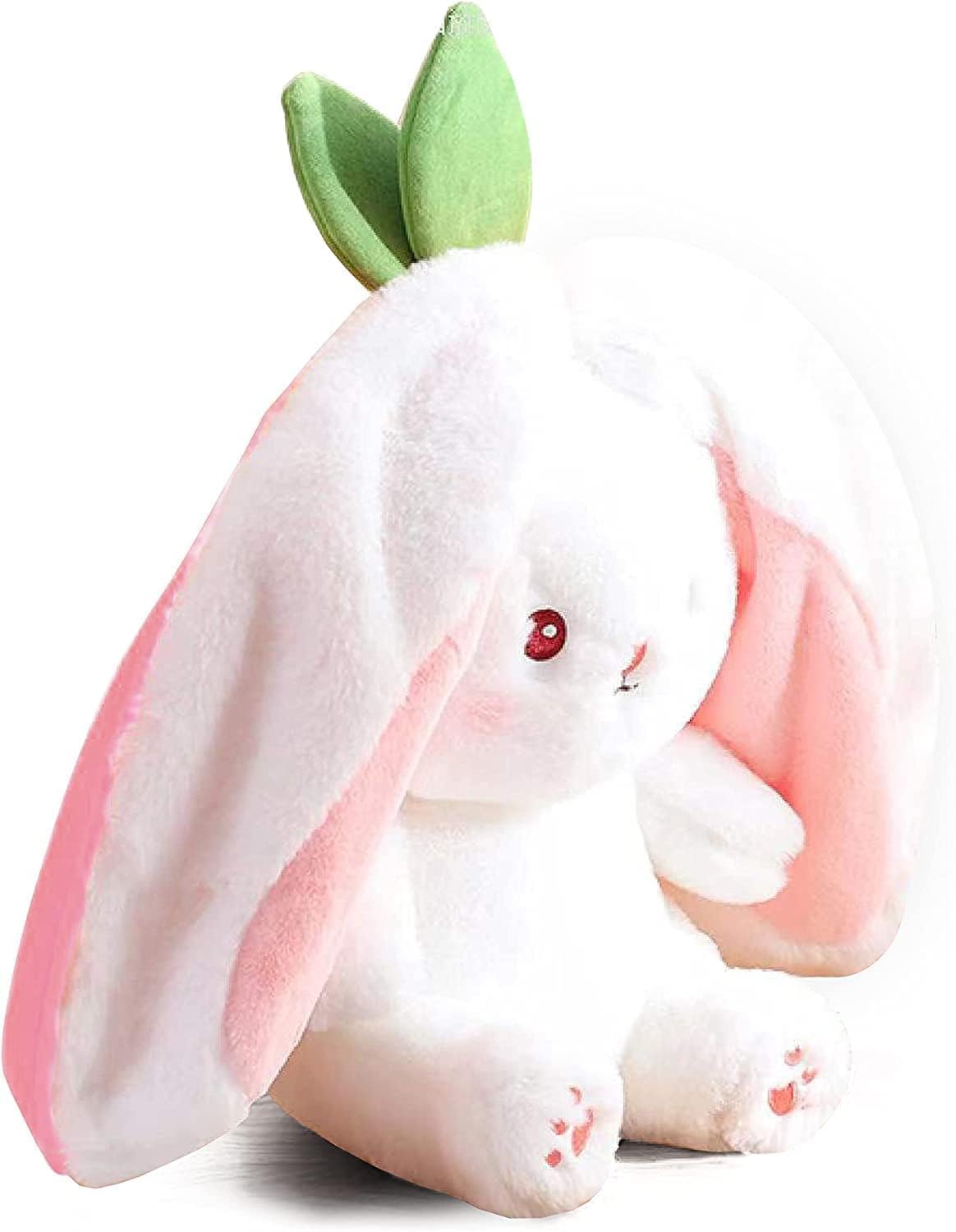 Cute Strawberry Rabbit Convertible Plush / Soft / Stuffed Toy