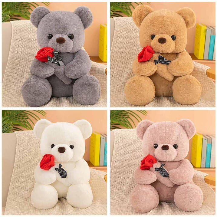 Soft Toy Teddy Bear for Girl Plush Stuffed 13 inches